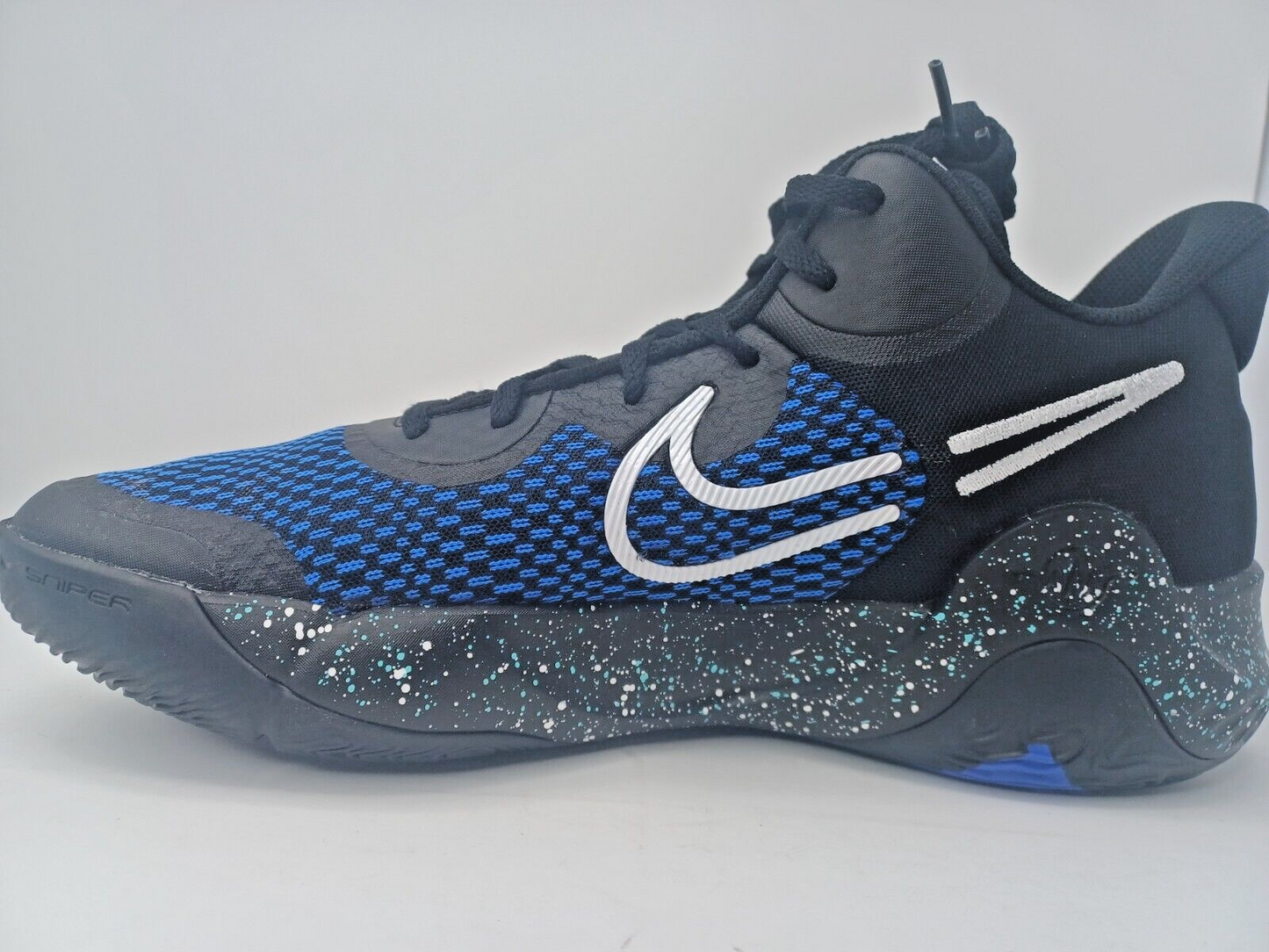 Nike KD Trey 5 IX Black/white-racer Blue CW3400-007 Basketball Shoe NO LID