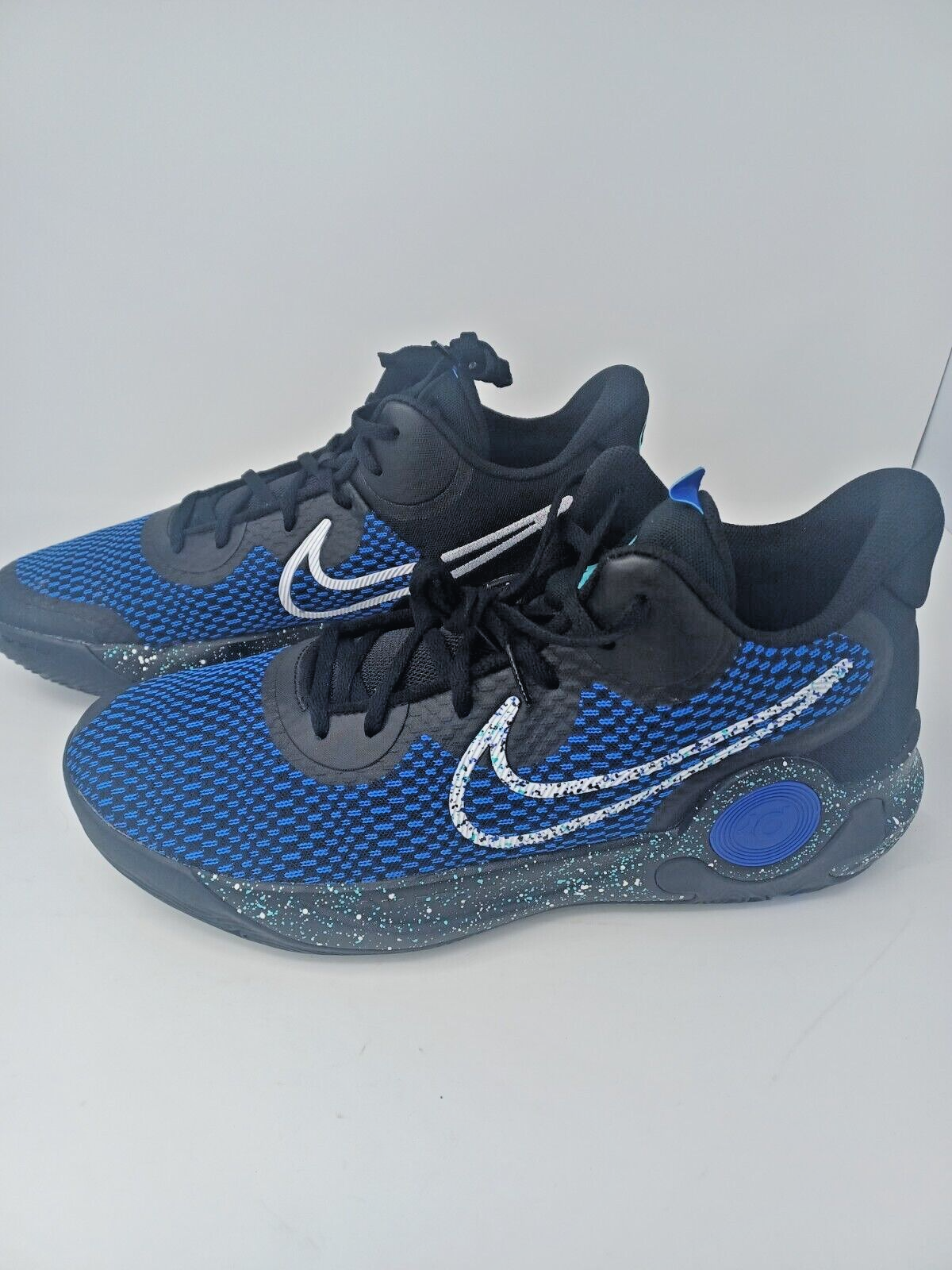 Nike KD Trey 5 IX Black/white-racer Blue CW3400-007 Basketball Shoe NO LID