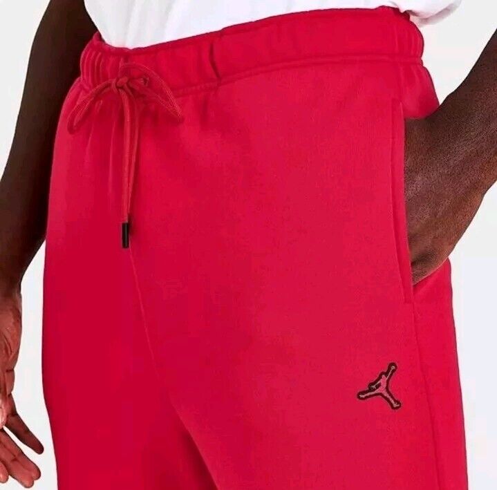 NEW Nike Air Jordan Essentials Fleece Jogger Pants A DA9820-687 Men's Red XL