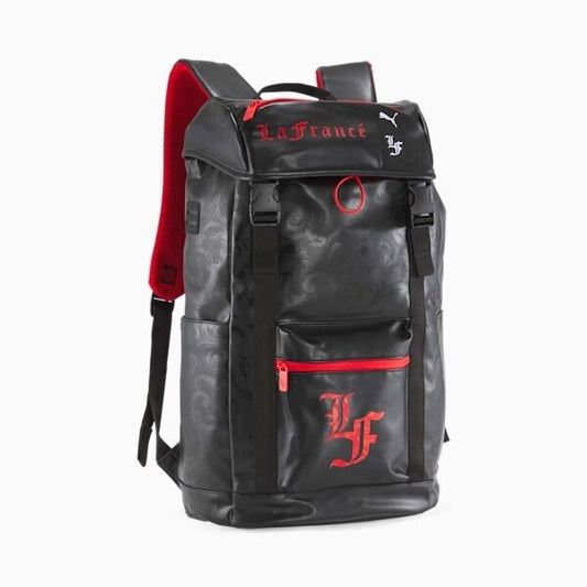 BRAND NEW PUMA x LAMELO BALL LaFrancé Amour Backpack Black Leather Lux 859858-01