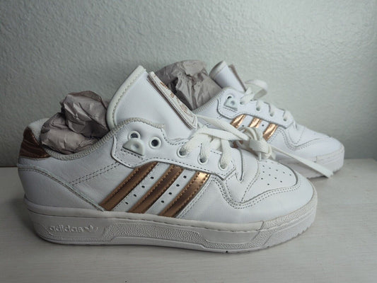 New adidas Rivalry Low White 2021 Shoes Women 6 W fv4448 No Box