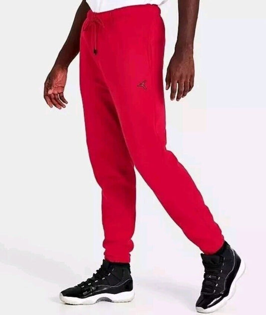 NEW Nike Air Jordan Essentials Fleece Jogger Pants A DA9820-687 Men's Red XL