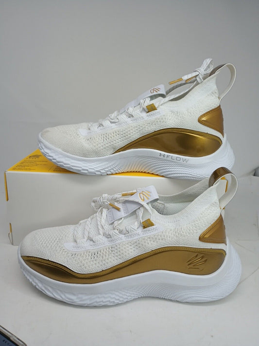 Brand new Under Armour Curry 8 Gold basketball Shoes 3024456102 7.5M 9W NOLID