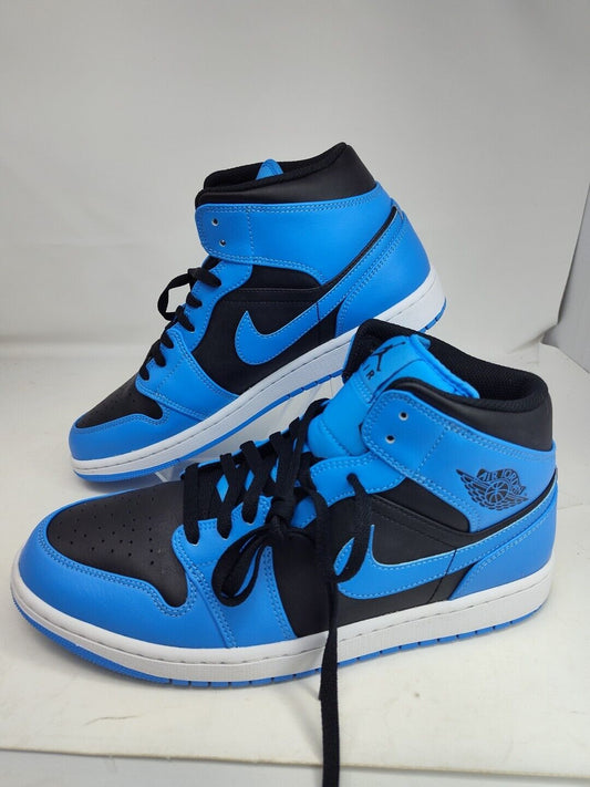 New Nike Air Jordan 1 Mid 'University Blue' DQ8426-401 UNC  11.5 No Box