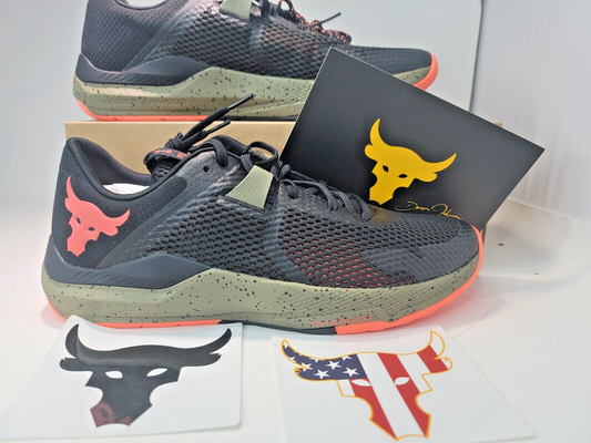 Brand New Under Armour Project Rock BSR 2 Mens Shoes 3025081-002 size 12