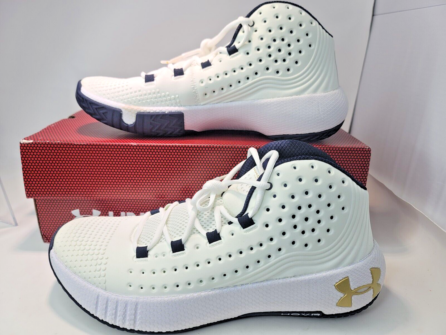 Brand New Under Armour Men's HOVR Havoc 2 Basketball Shoes 3022657-102 Sz 15