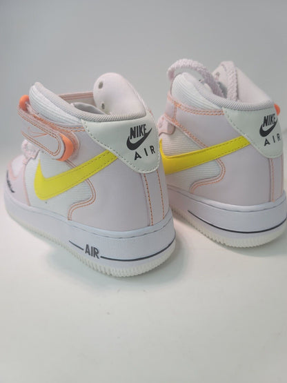 Brand New Nike Air Force 1 '07 Mid 'Feel Love' Woman Shoes FD0869-100 Size 7.5
