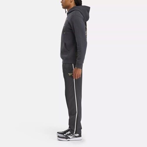 Brand New Reebok Hip Hop Photo Hoodie Grey Dark 10073022 Unisex Human Rights 2XL