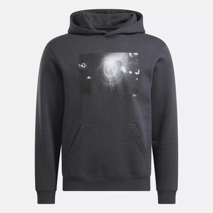 Brand New Reebok Hip Hop Photo Hoodie Grey Dark 10073022 Unisex Human Rights 2XL