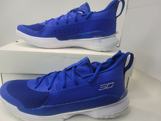 Brand New Under Armour Curry 7 Royal Men's Basketball Shoes Men's sz 12.5