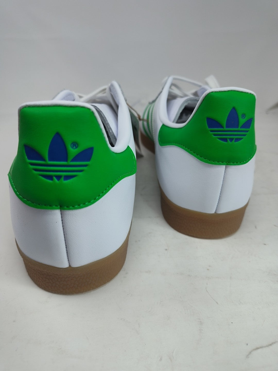 New Men's Adidas Gazelle Seattle Sounders Low Casual Shoes White IG6434 Size 12