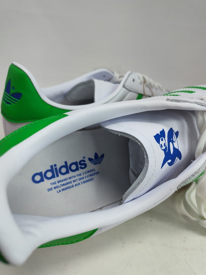 New Men's Adidas Gazelle Seattle Sounders Low Casual Shoes White IG6434 Size 12