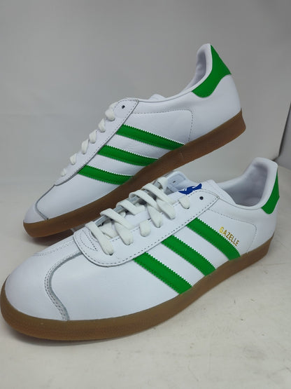 New Men's Adidas Gazelle Seattle Sounders Low Casual Shoes White IG6434 Size 12